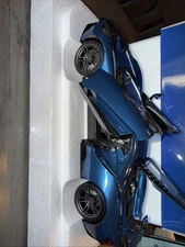 AUTOart Ford GT Diecast Model Car - Liquid Blue, 1/18 Scale (2017)