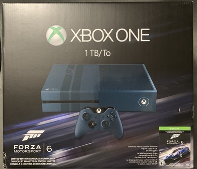 Microsoft Xbox One Forza Motorsport Limited Edition 1TB 977GB SSD Blue  Console