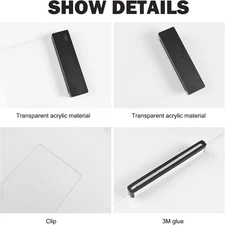 LED Memo Board with Sticky Note Holder, Office Supplies, Monitor Memo Board, ...