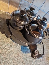 Curry & Stew Rice Multi Cooker Set Slow Cooker With 4 Mini Pots 