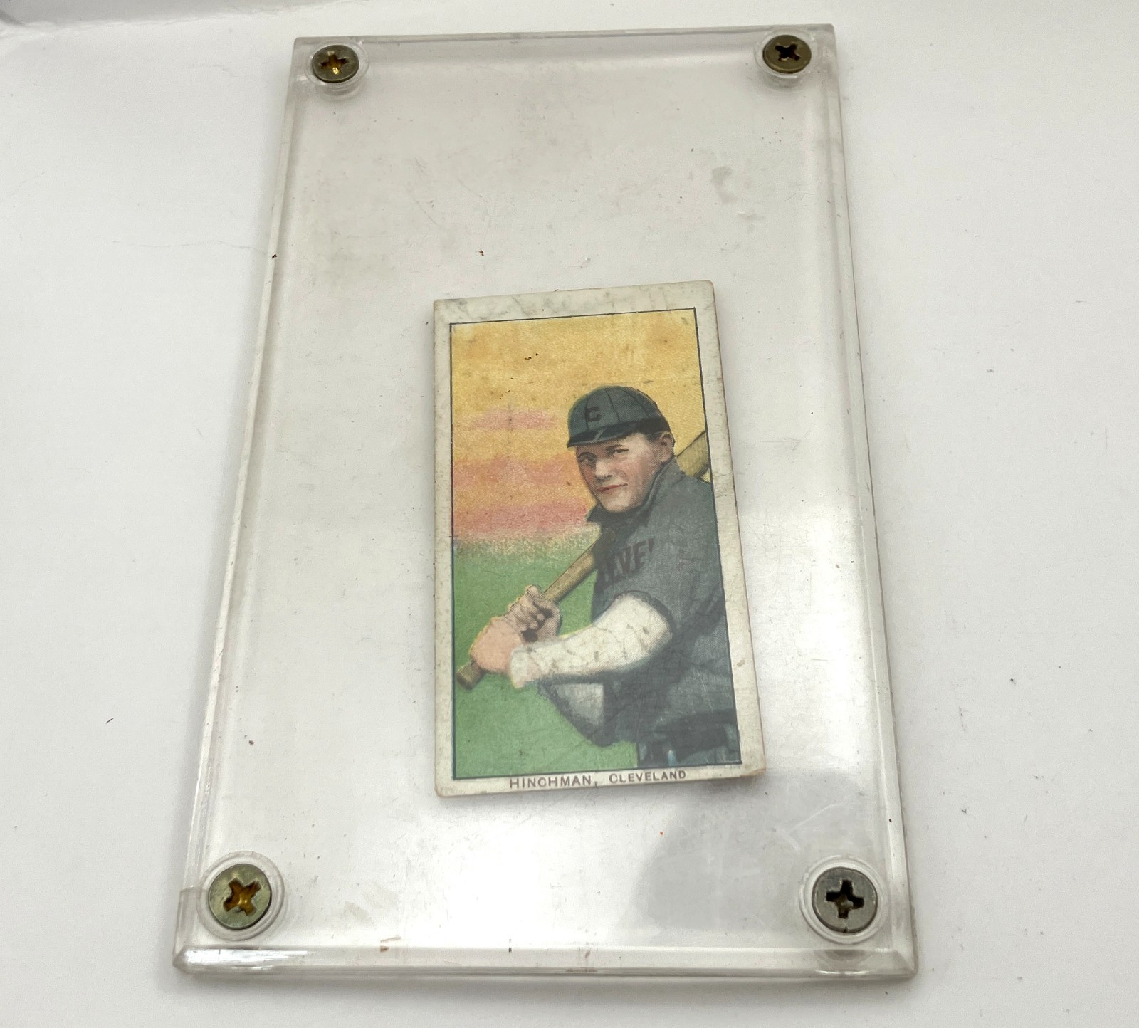 1909-11 T206 Bill Hinchman Piedmont 150 Cleveland Factory No 25 Baseball Card