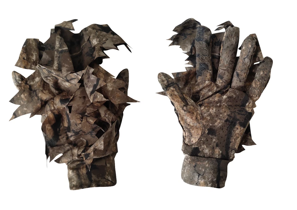 Titan 3D Realtree 3D leafy Gloves in EDGE, APX, and Timber - Image 2 of 3