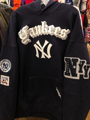 NEW YORK YANKEES MENS  HOODY PRO STANDARD  NAVY 3 D DESIGN