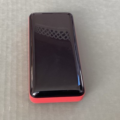 PC3 30000mAh Red Power Bank Fast Charge Qi Micro-USB/USB 1-Port Cable