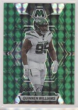 2023 Panini Mosaic Green Mosaic Prizm Quinnen Williams #77 19o9