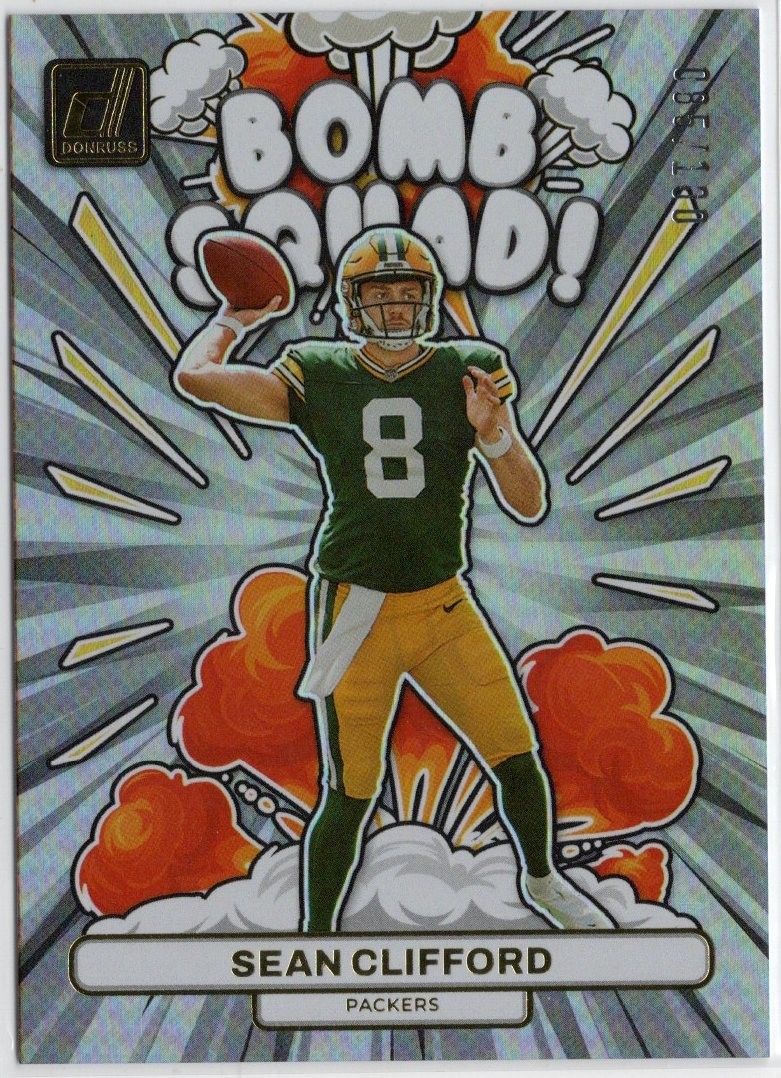 Sean Clifford Panini Donruss Bomb Squad #BS8 Holo