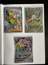3er Gemischte Pokémon Karten SAR Full Art Deutsch Near Mint+