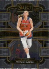Stefanie Dolson 2024 Panini Select WNBA #9 Washington Mystics