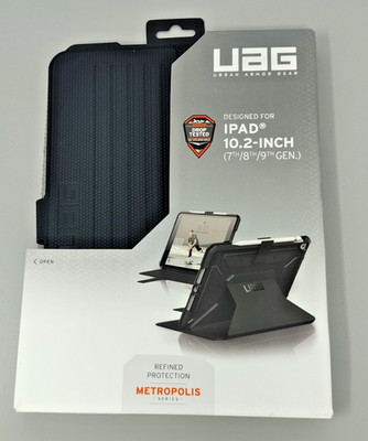 UAG Metropolis Series Case for iPad 10.2-inch (7th, 8th & 9th Gen) - Black