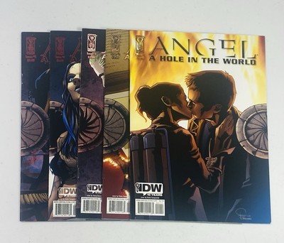 Angel: A Hole in the World #1-5 (2009-2010) IDW Publishing-5 Comics Complete Set