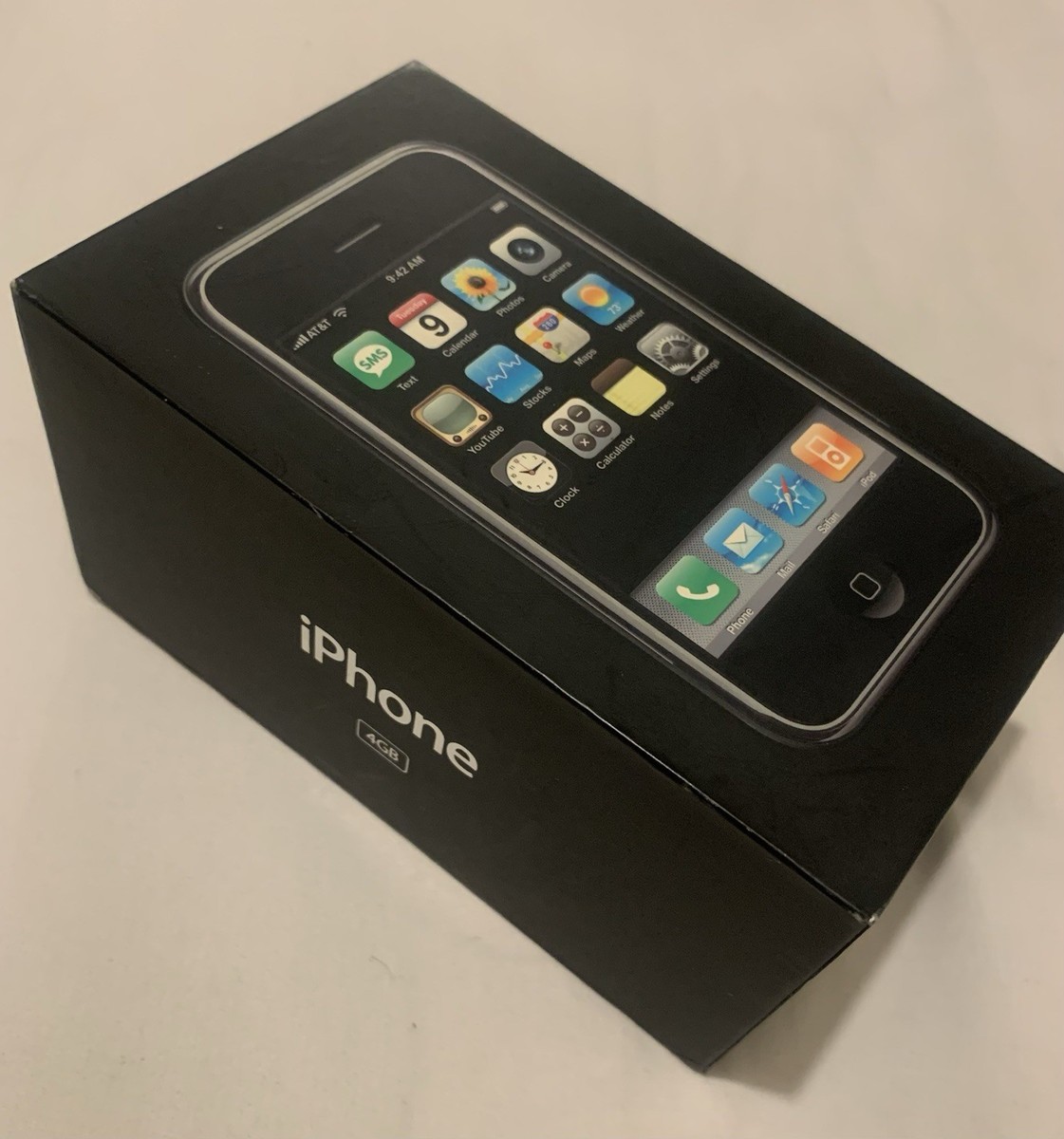 Apple 1st Gen A1203 iPhone 2G 4GB MA501LL/A - UNLOCKED #8420A | eBay