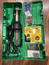 🇺🇸Leister Triac ST Heat Gun Welder W/40MM Nozzle Case Seam Roller Tapes🇺🇸