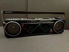 Sony CFS-W50 Black Double Cassette AM/FM Boombox NOT WORKING - PARTS/REPAIR ONLY