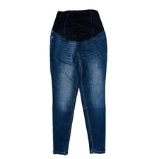 B6 Isabel Maternity jeans jeggings size 4 striaght skinny full panel