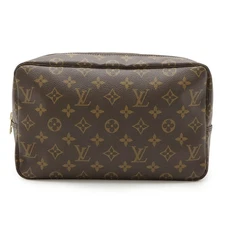 Louis Vuitton Monogram Toiletry Pouch Women Brown One Size 657300