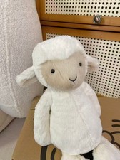 Jellycat Skipson Lamb Beige Dreamer Plush Toy 12.2 Inch Soft Doll