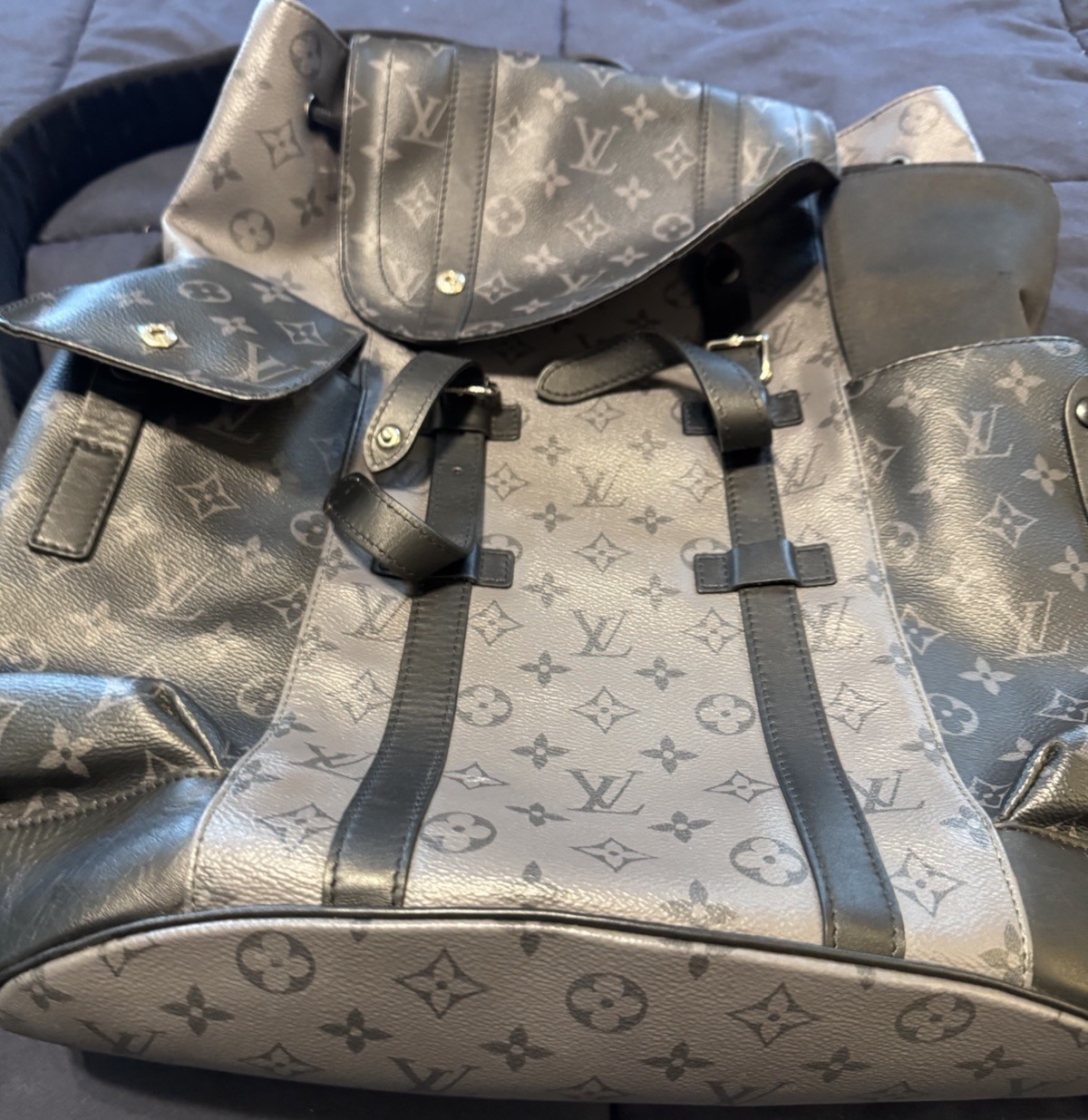 Louis Vuitton Monogram Eclipse Reverse Christophe… - image 7
