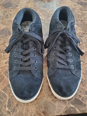 Rare VG Black Converse Trapasso Skateboard Shoes Size 12 Mens Cons Mid Kicks 