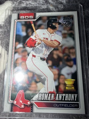 2026 Topps Series 1 Rookie Roman Anthony RC Boston Red Sox #189