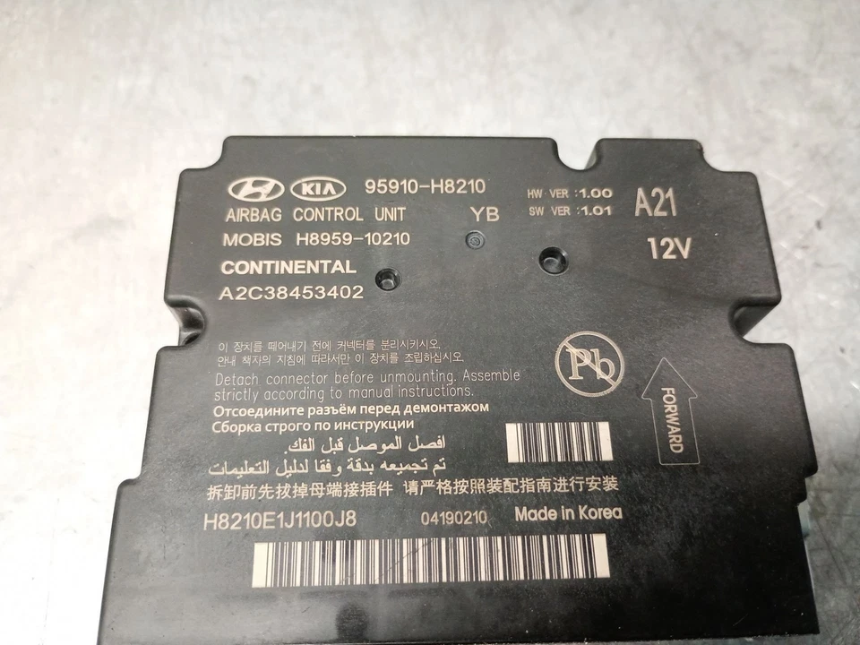 95910H8210 CENTRALINA  / A2C38453402 CONTINENTAL / 5638808 PER KIA STONIC YB 1 - Immagine 4 di 4