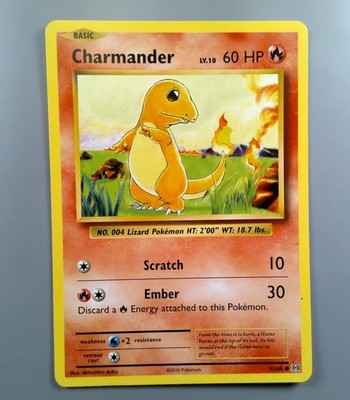 Pokemon TCG Charmander 9/108 XY Evolutions LP