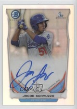 Jacob Scavuzzo Bowman 2014 Refractor /500 Auto