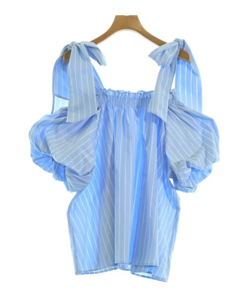 NATURAL BEAUTY BASIC Blouses Light bluexWhite(Str… - image 1