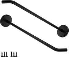 Stainless Steel Coat Hook, 2 Pack Long Wall Mounted Hooks 8 Inch 200mm , Heavy