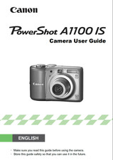 Canon POWERSHOT A1100 IS Digital Camera User Instruction Manual