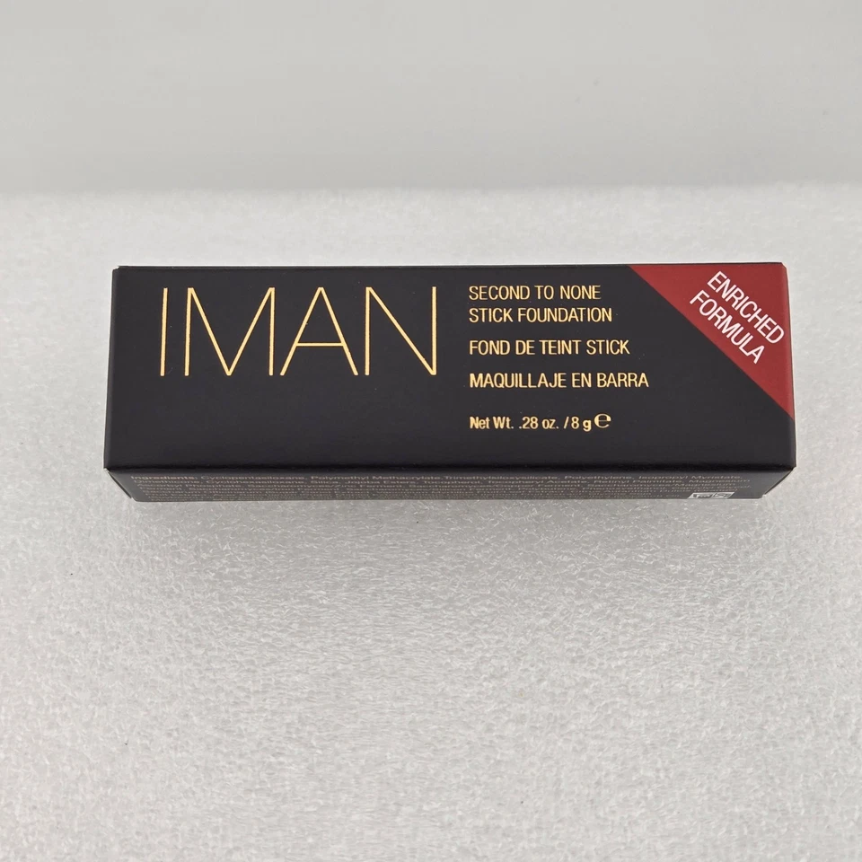 IMAN Second to None Stick Foundation CLAY 4 Full Coverage Oil-Free Matte .28oz - Image 2 of 4