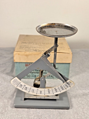 Vintage Hamilton Postal Scale #50 - 8 Oz. Scale - New Old Stock