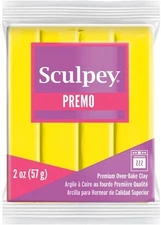 Sculpey Premo Clay - Zinc Yellow Hue 2oz