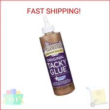 Aleene's All Purpose Tacky Glue, 8-Ounce, Clear (15599)