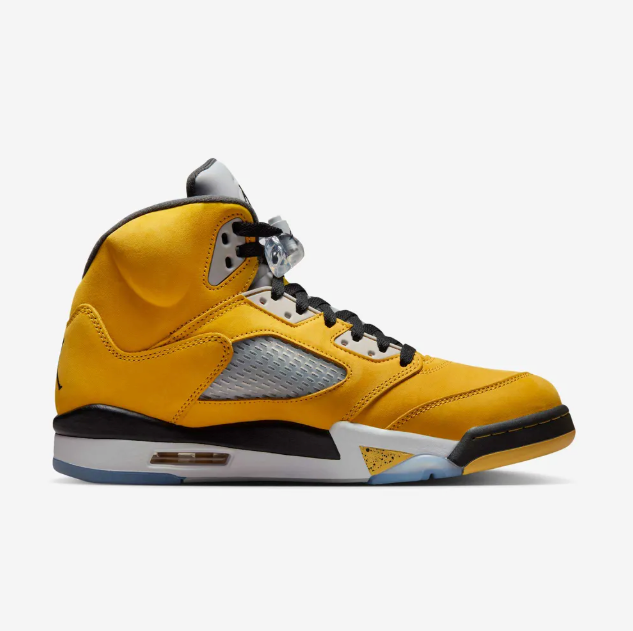 Jordan 5 Retro Varsity Maize and Wolf Grey Shoes IO3372-700