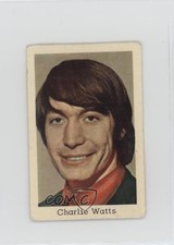 1966-68 Dutch Gum TV66-TV68 Popbilder Unnumbered Series Charlie Watts 0cp0