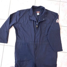 Bulwark EXCEL Fire Resistant Coveralls 52 Regular Navy Flame Resistant Workwear