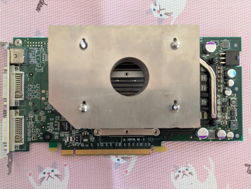 Big Chungus!! 6800 Ultra PCI-E OEM Passively Cooled, 5 Slot (o.O) Rare!! - Image 3 of 4