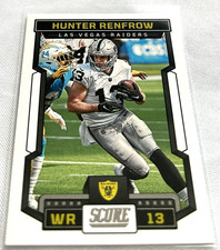 2023 Panini Score Football Hunter Renfrow Las Vegas Raiders base card #136