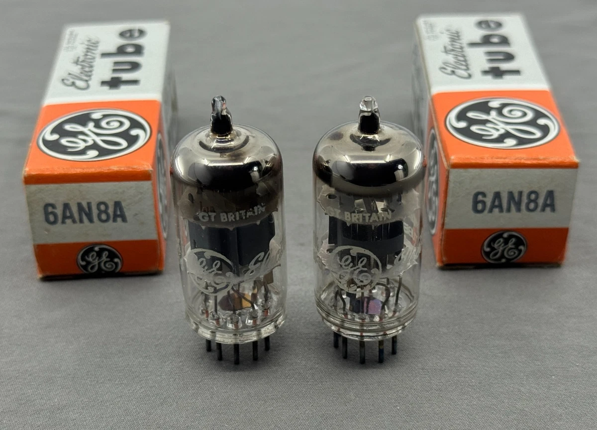 新品未使用米国Sylvania 製真空管JAN 6AN8A M-739 新品】JAN 6AU6WC 真空管 5個 GE PhilipsECG SYLVANIA USA製 箱付き