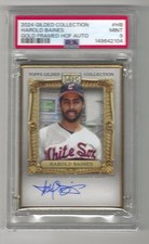 HAROLD BAINES 2024 Topps Gilded HOF (AU) Gold Framed /99 PSA 9