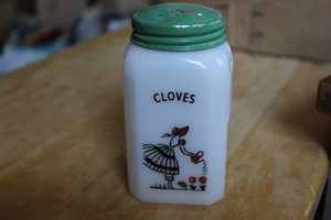 McKee "Watering Can Lady" Cloves  Jar