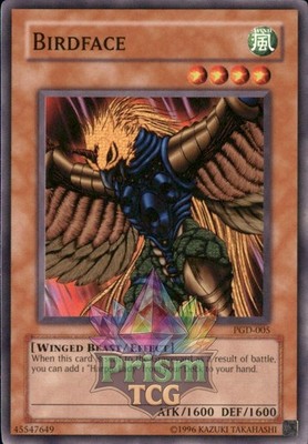 Birdface PGD-005 Yugioh