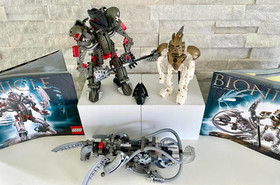 Bionicle Takutanuva 10201 With Movie Mask & Manuals.  Complete .