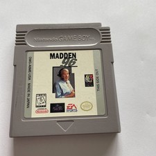 Madden 96 (Nintendo Game Boy, 1995) Cartridge Only- Tested