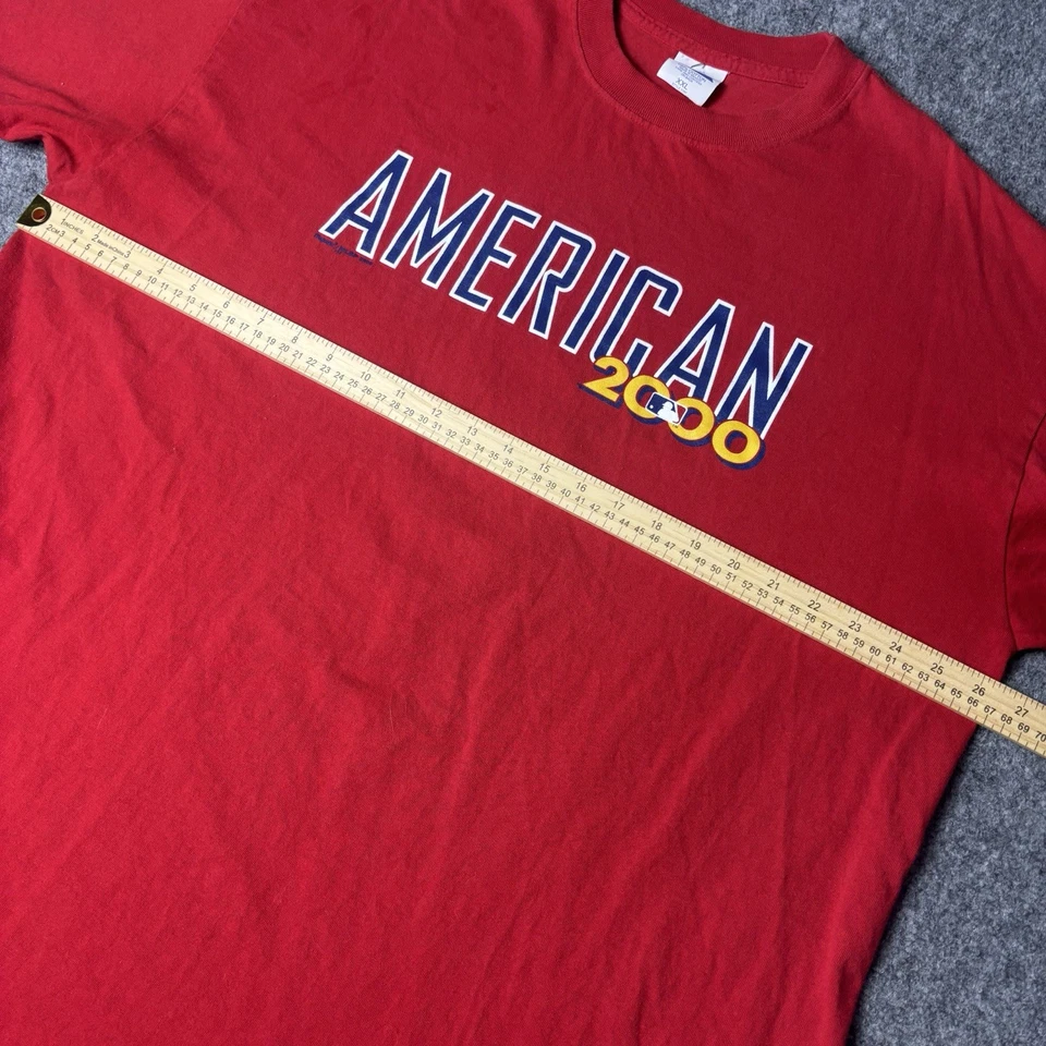 Camiseta deportiva vintage Cal Ripken All Star Game 2000 MLB Liga Americana Hombres XXL Foto 2 de 4