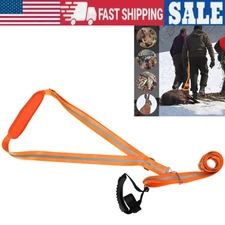 Deer Drag Harness Heavy Duty Deer Dragging Rope Deer Tow Strap Harness Safety
