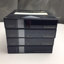 Lot of 4 Pioneer 6 Disc Multi-Play Changer Magazine Cartridges