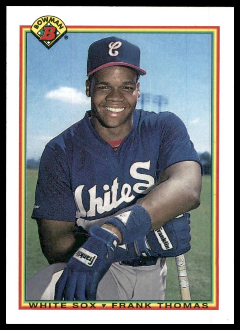 1990 Bowman Frank Thomas RC Rookie #320