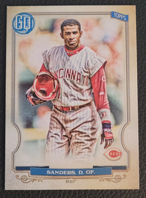 2020 Topps Gypsy Queen Deion Sanders #303 Shortprint Reds NL