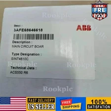 3AFE68646618 ABB SINT4610C Circuit Board Brand New in Box!SINT-4610C